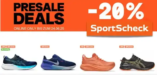 Image from Schnäppchenfuchs: *20% extra in der SportScheck Presale Aktion - Birkenstock, Asics, Hok...