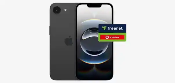 Image from Schnäppchenfuchs: *50€ Wechselbonus 📲 Apple iPhone 16e für 149€ im 20GB Vodafone Tarif ...