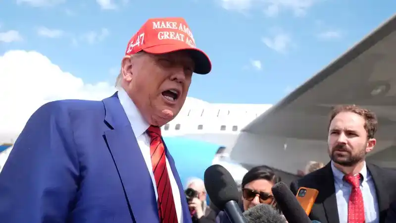 Image from VRT NWS: Amerikaans president Donald Trump vindt dat alle landen zich moeten sc...