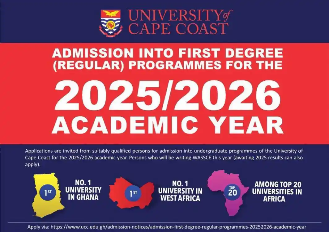 Image from UNIVERSITY OF CAPE COAST: *📣𝐀𝐓𝐓𝐄𝐍𝐓𝐈𝐎𝐍 𝐒𝐓𝐔𝐃𝐄𝐍𝐓𝐒 & 𝐆𝐄𝐍𝐄𝐑𝐀𝐋 𝐏𝐔𝐁𝐋𝐈𝐂📣...