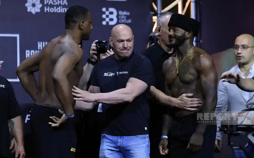 Image from BAKU TV: *Bakıda UFC turnirinə start verilib* Bakı Kristal Zalında təşkil olun...