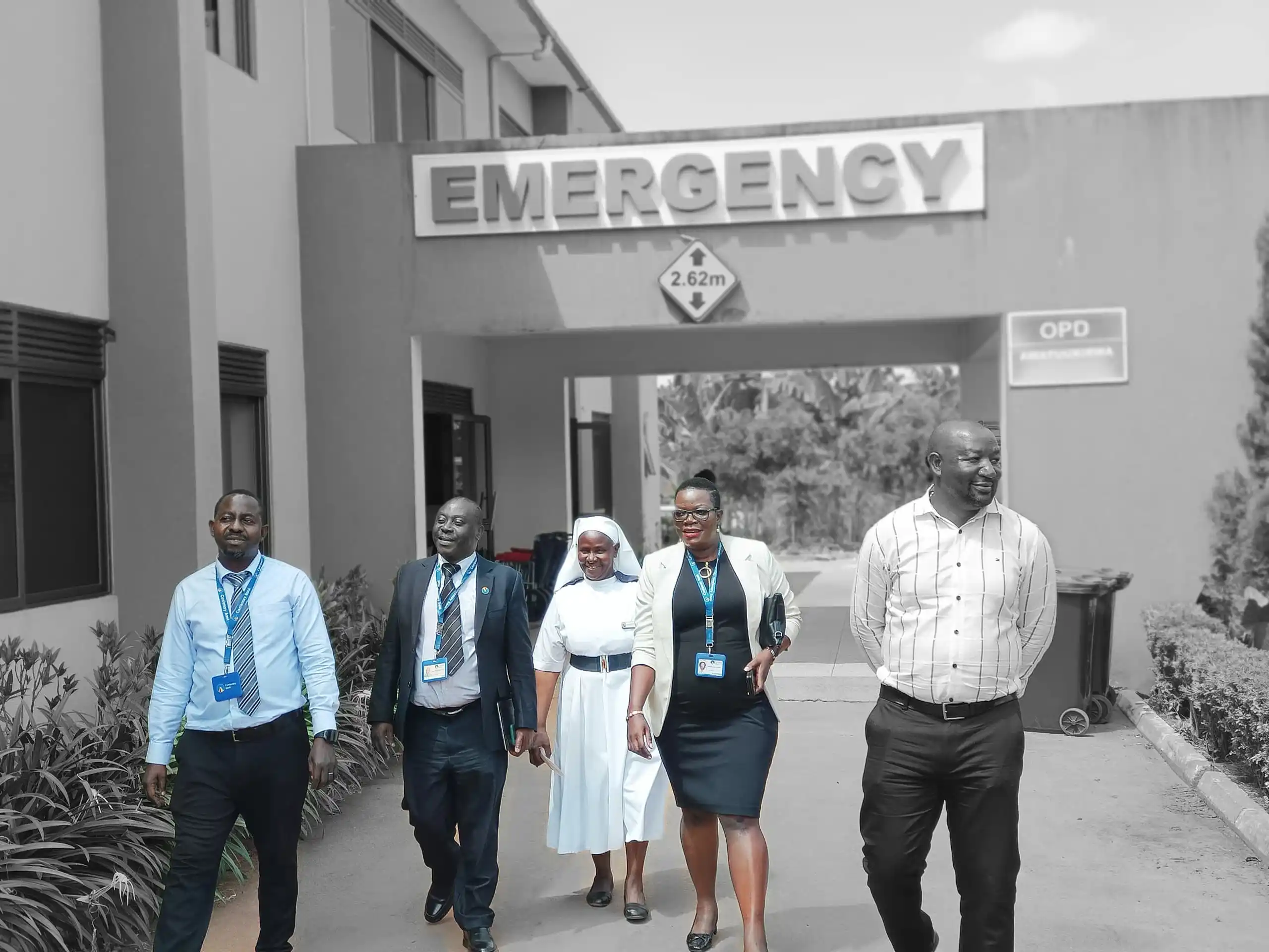 Image from Kisubi Hospital: *Big day at the hospital!* 🎉 We hosted a visit from Centenary Bank Ug...