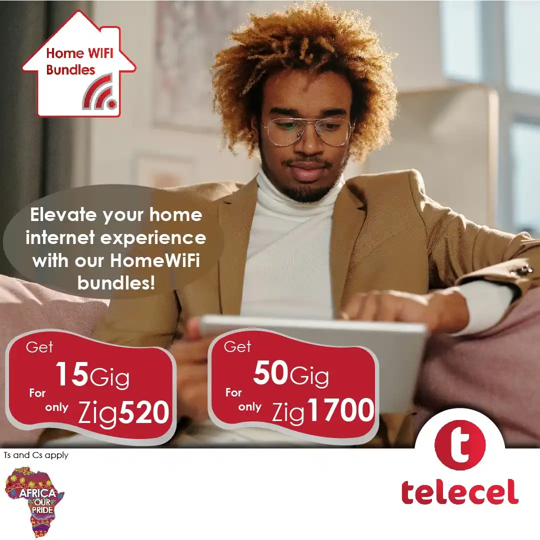 Image from Telecel Zimbabwe: Boost your online experience with Telecel's amazing Home-WiFi bundles!...
