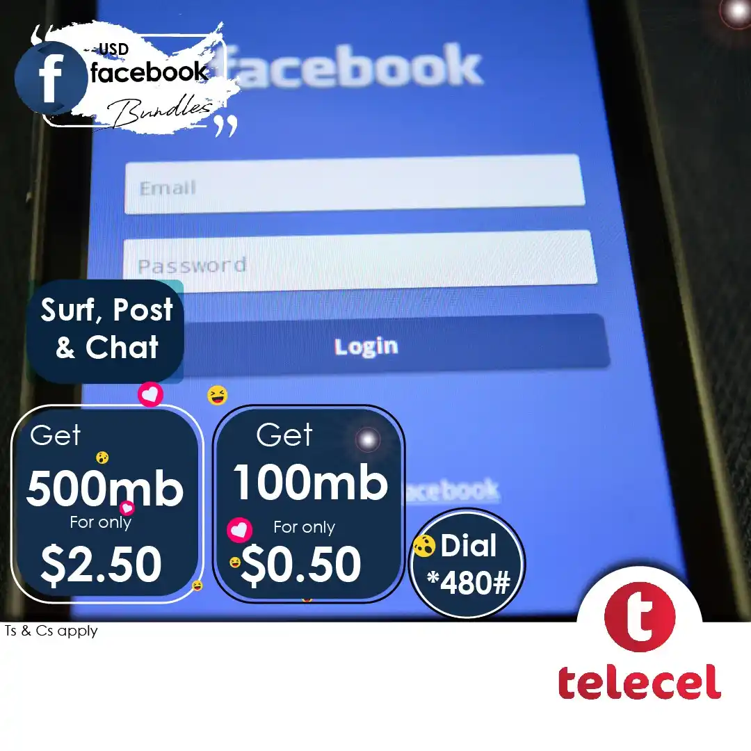 Image from Telecel Zimbabwe: Bundle up and bring your world closer! Dial *480# and purchase your Fa...