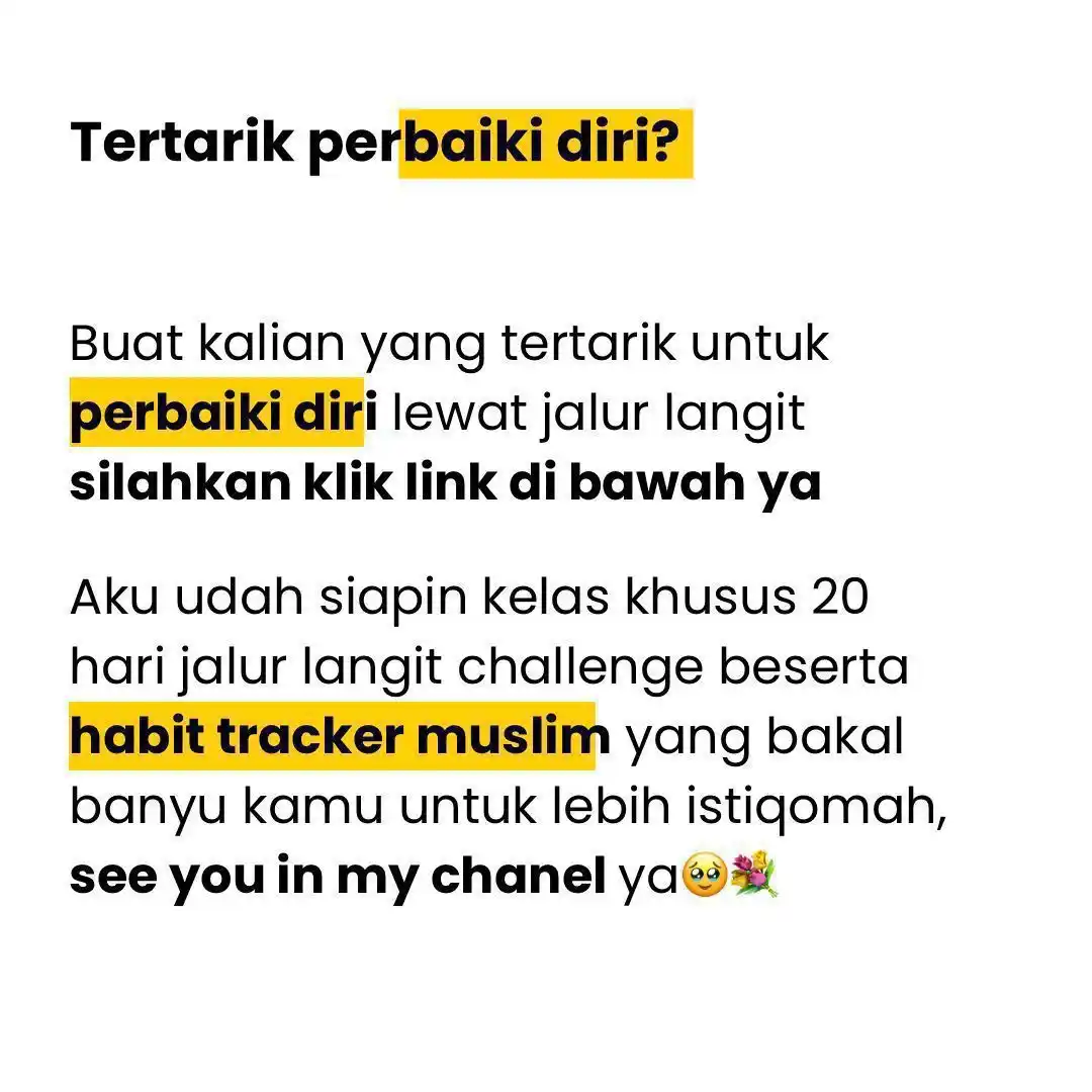 Image from 20 Days Jalur Langit Challenge: *Challenge Jalur Langit untuk Tahun 2025*  _Yuk, *jadi versi terbaikmu...