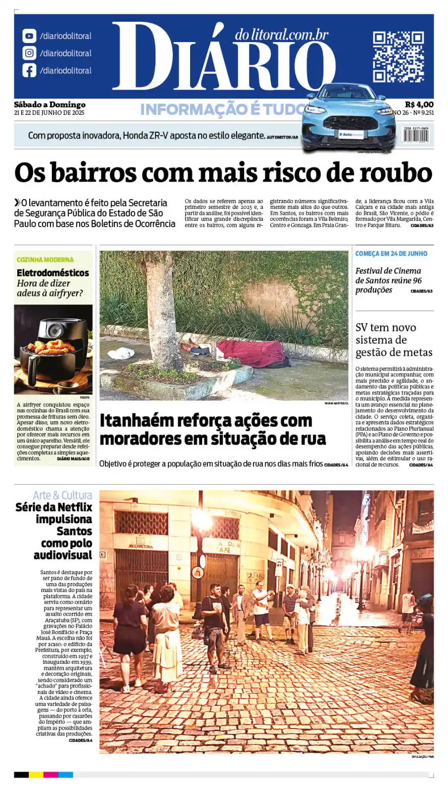 Image from Jornal Diário Do Litoral Diário do Litoral | Notícias do Litoral de SP, do Brasil e do mundo: *Confira os destaques de hoje 🗞* Leia edição digital na integra htt...