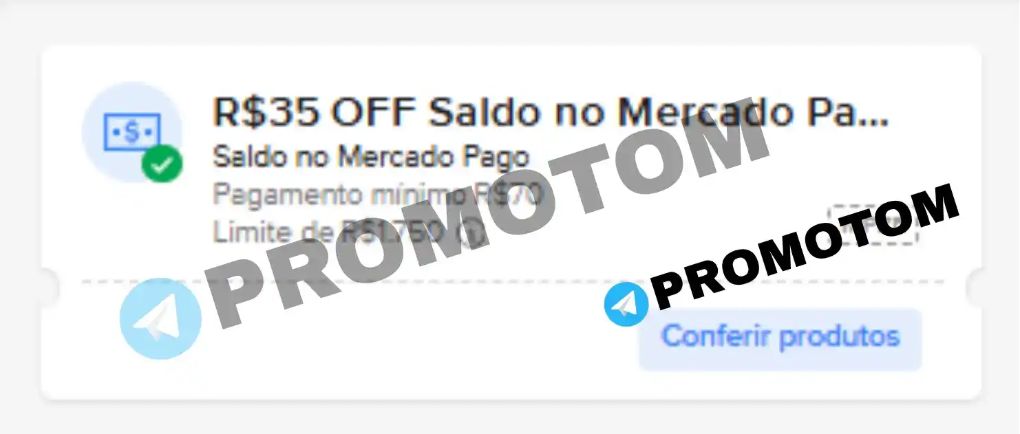 Image from Promotom: -Cupom só ativa aqui: https://mercadolivre.com/sec/2M7prB5 -Para usar...