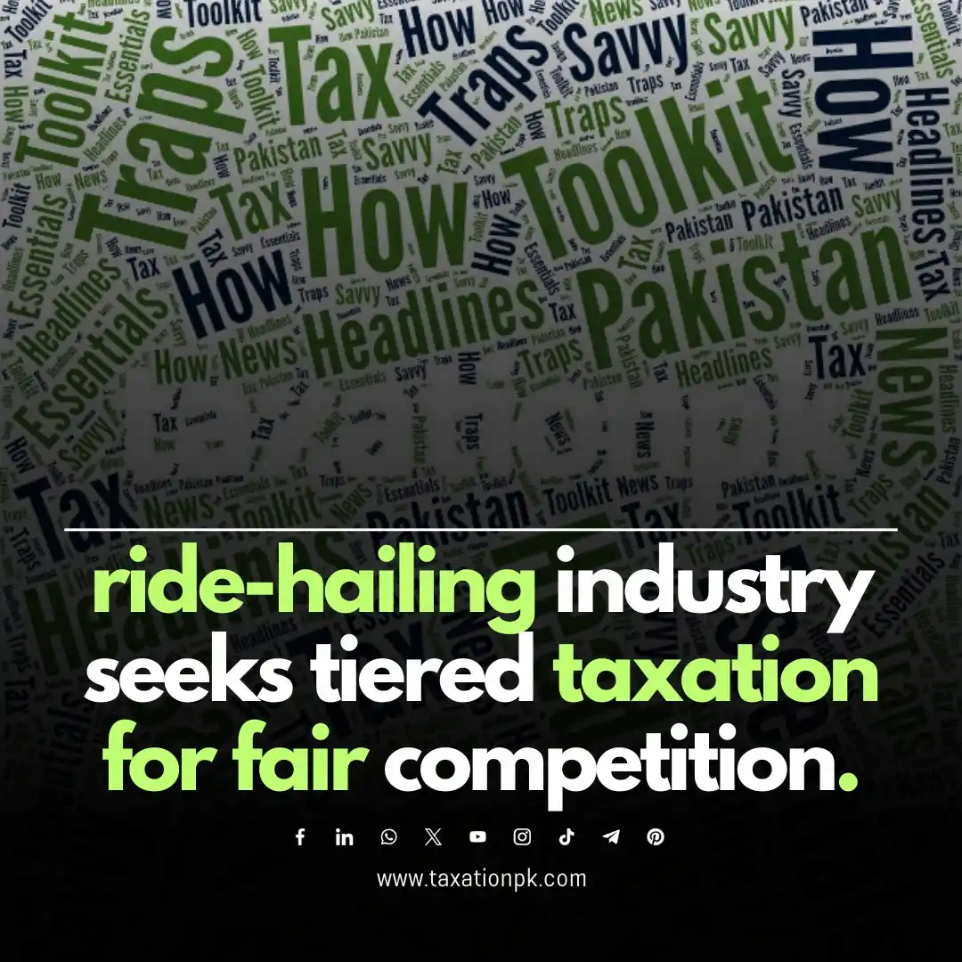 Image from TaxationPk: Do You Know? 🚗💸Ride-hailing apps in Pakistan could soon face a tax s...