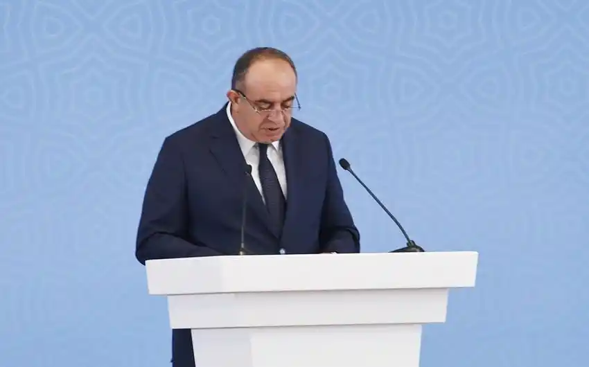 Image from BAKU TV: DTX tərəfindən keçirilən əməliyyat zamanı saxlanılan Qax Rayon İcra Ha...