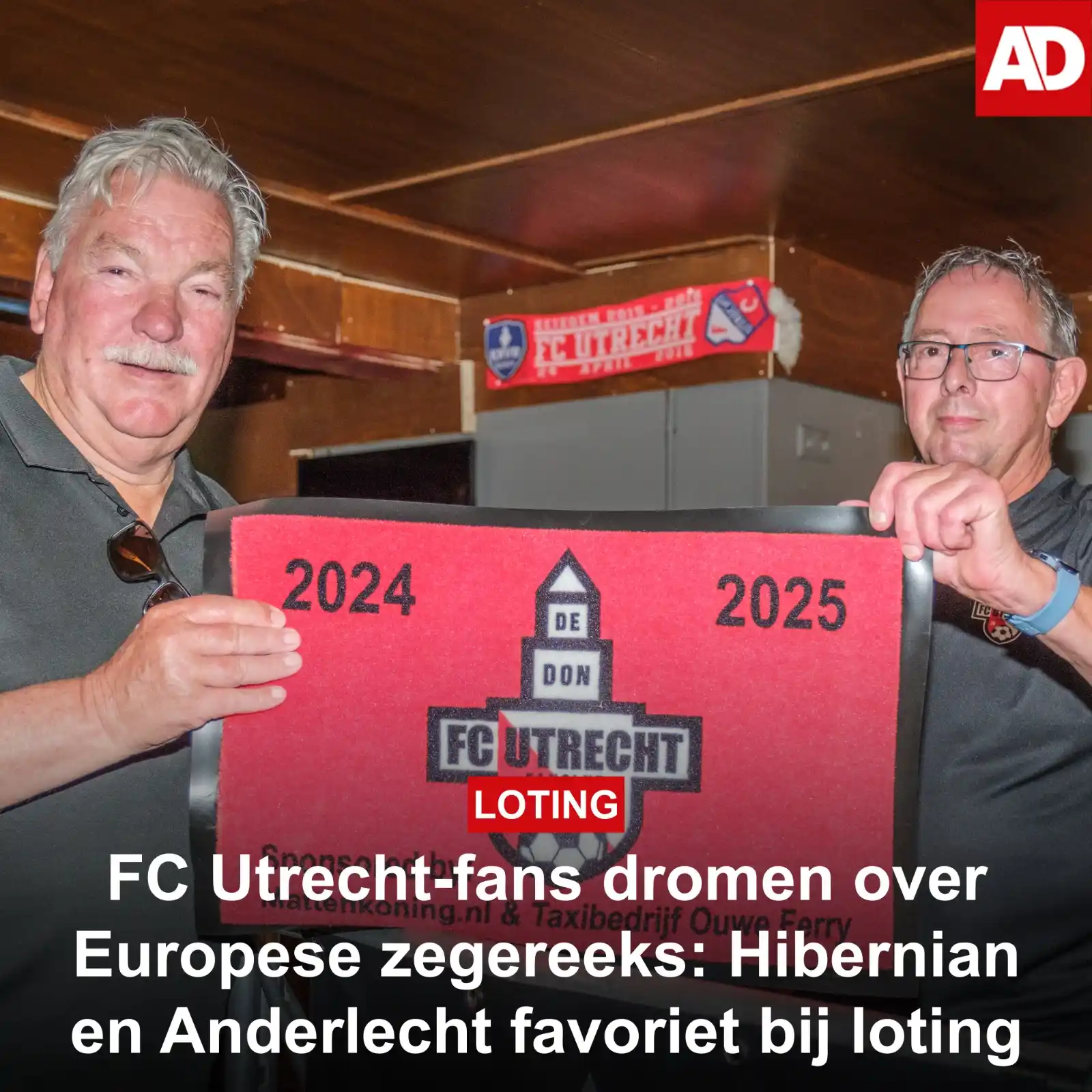 Image from AD Utrecht: FC Utrecht weet woensdag welke tegenstander de club kan treffen richti...