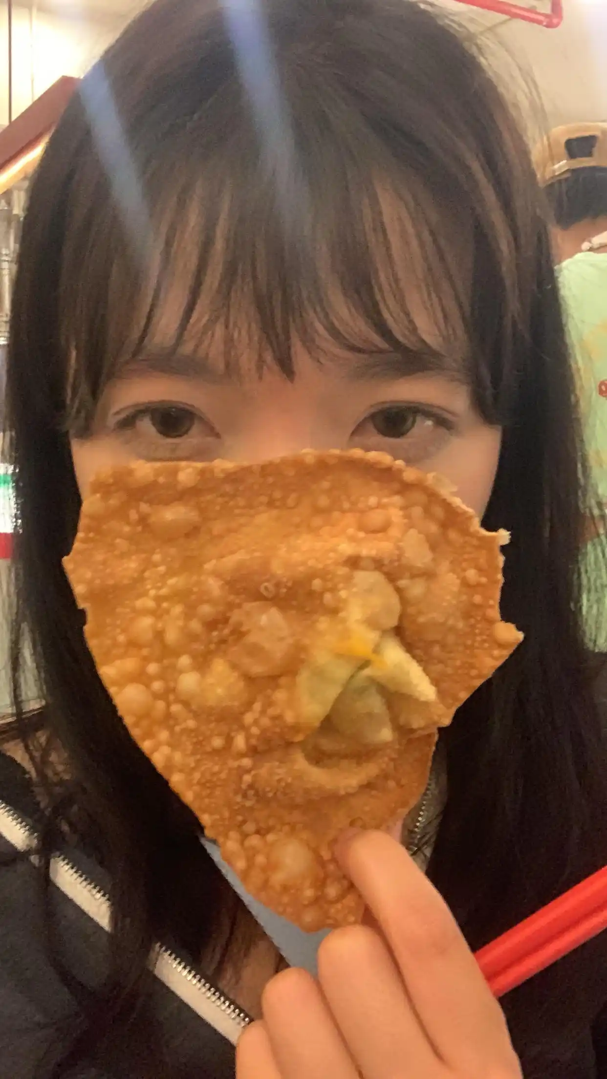Image from sheryndipity ♡🌙: hari ini aku menemukan fried dumpling whole face...