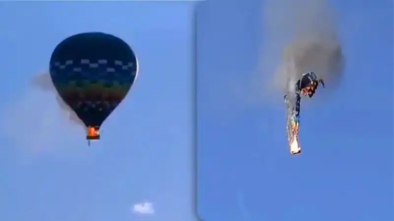 Image from VRT NWS: In Brazilië zijn 8 doden gevallen, nadat een luchtballon is neergestor...
