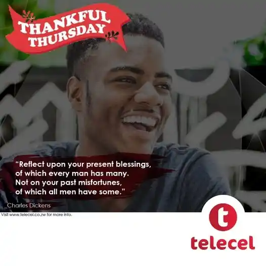 Image from Telecel Zimbabwe: It's another Thankful Thursday with Telecel. <a class="text-blue-500 h...