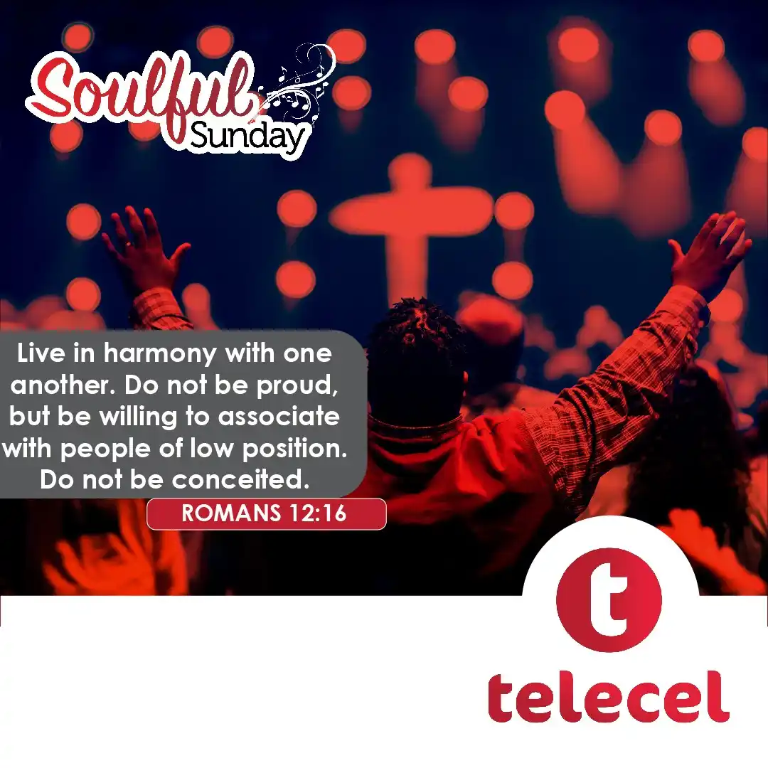 Image from Telecel Zimbabwe: It's Soulful Sunday with Telecel, keep the faith and have a blessed da...