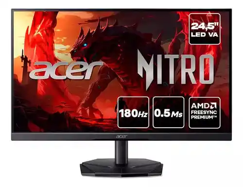 Image from Promotom: Monitor Gamer Acer Nitro 24,5 Va 180hz  R$ 615 -CUPOM: PROMOMELI20  ht...