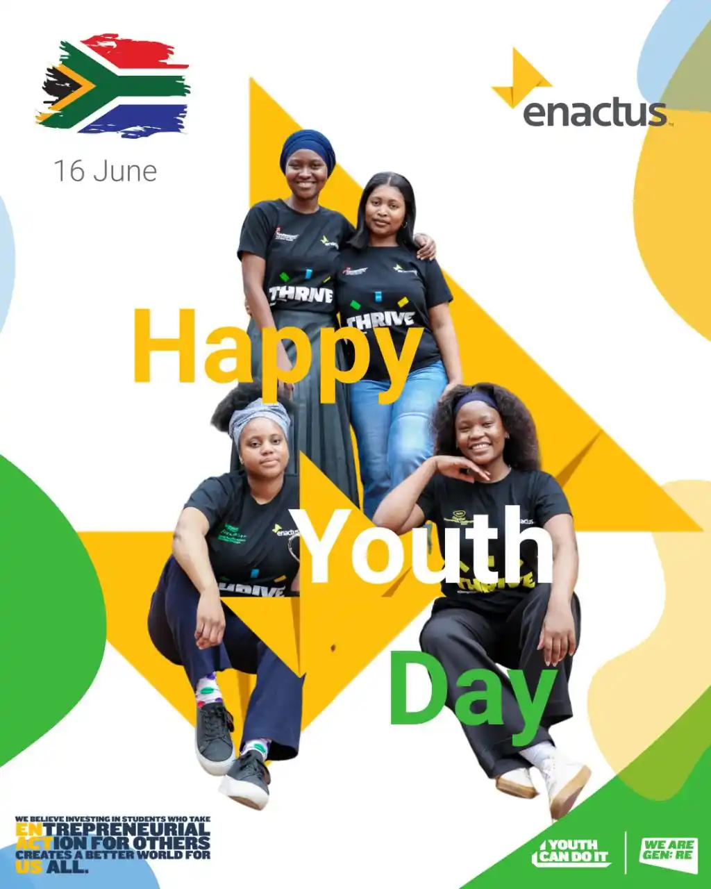 Image from EnactusZA: On June 16, we honour the courage of the youth who stood up for change...