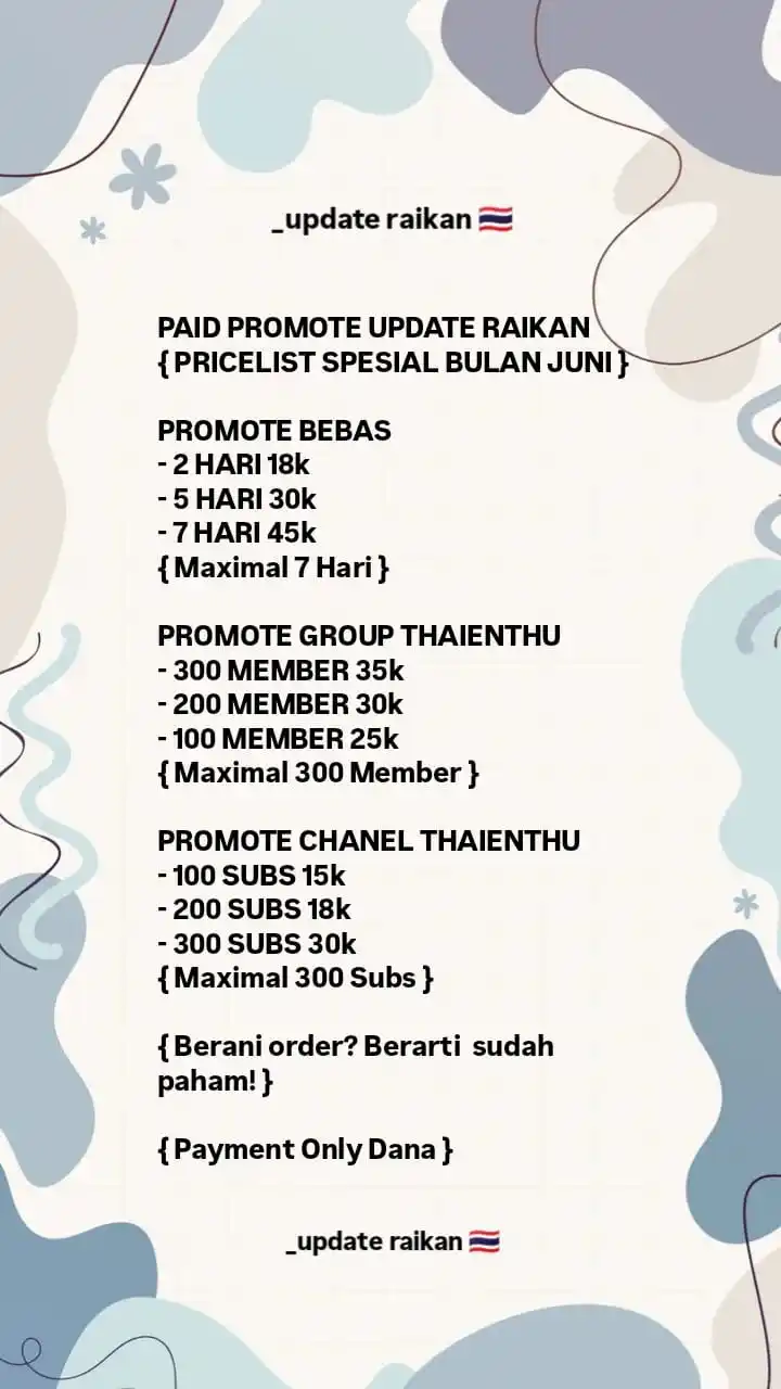 Image from 🇹🇭‼️⚡UPDATE RAIKAN⚡‼️🇹🇭: 🎀PAID PROMOTE UPDATE RAIKAN🎀 Berminat? Hubungi +62 823-8499-8481...