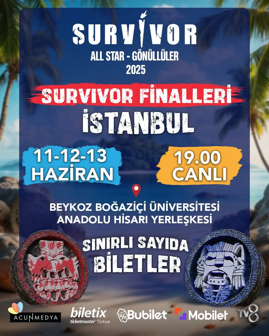 Image from SURVIVOR TÜRKİYE: “Survivor All Star - Gönüllüler 2025” Büyük Finalleri İstanbul’da! Pa...