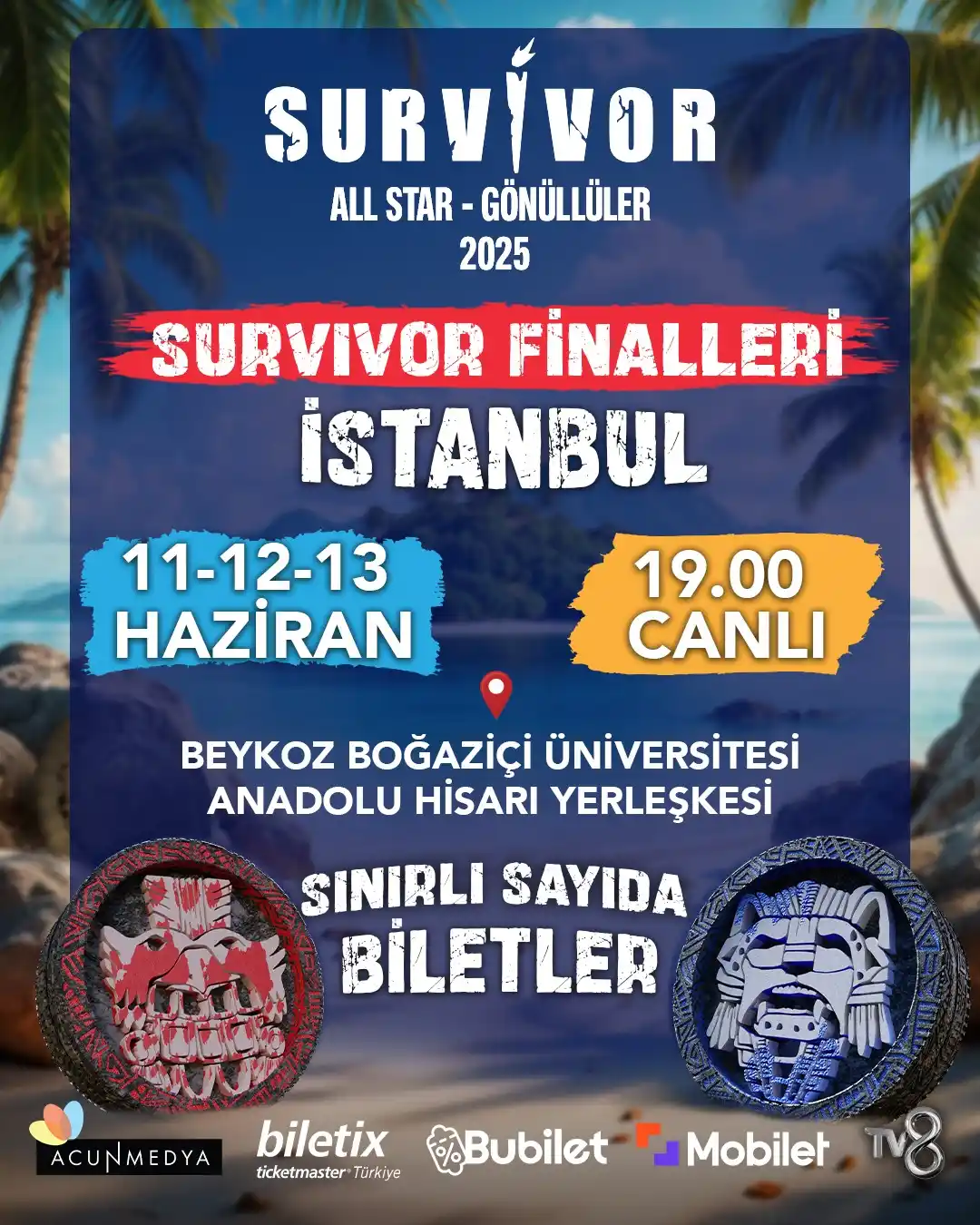 Image from SURVIVOR TÜRKİYE: “Survivor All Star - Gönüllüler 2025” Büyük Finalleri İstanbul’da! Pa...