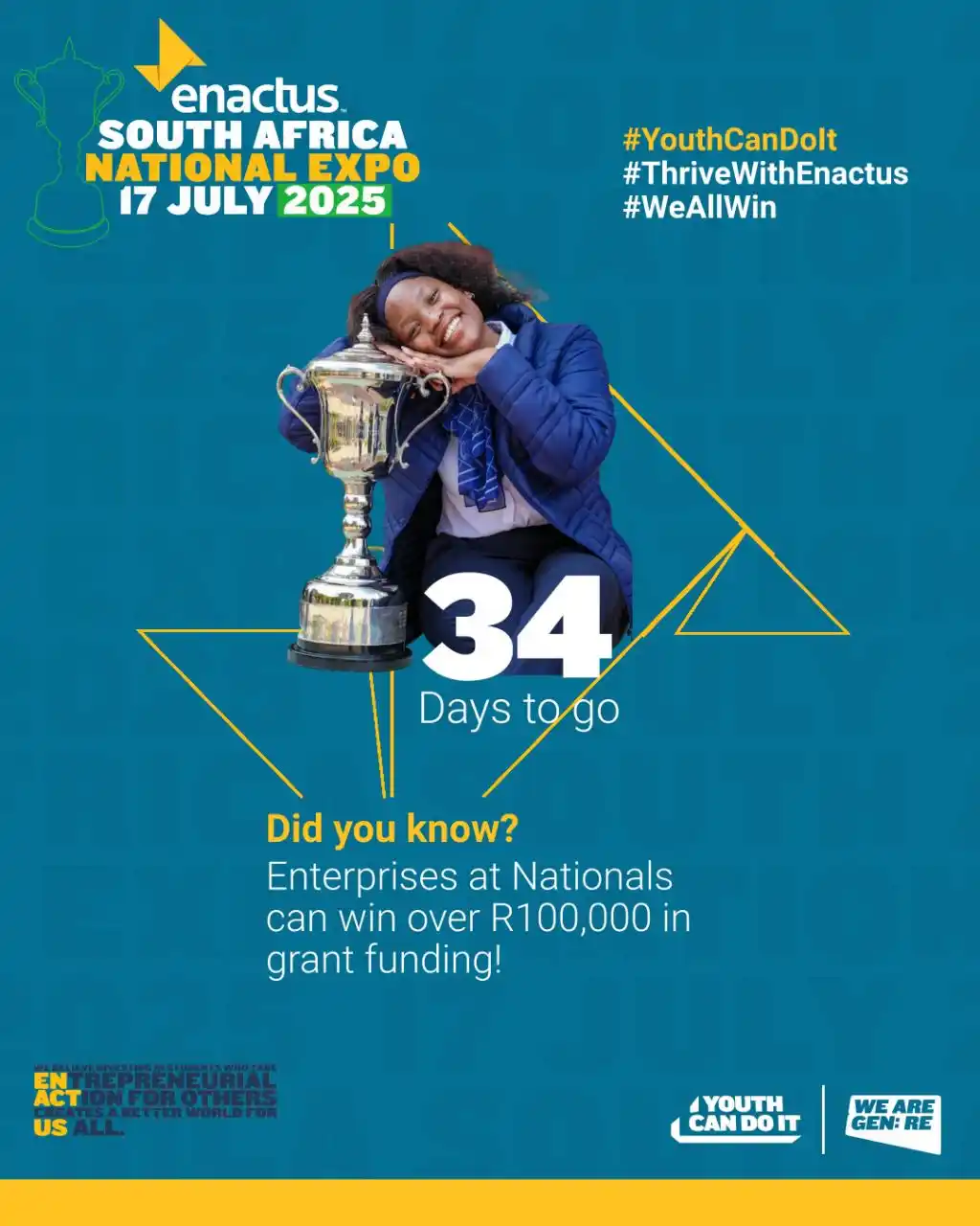 Image from EnactusZA: The countdown to Nationals is on! It’s more than a presentation - it’s...