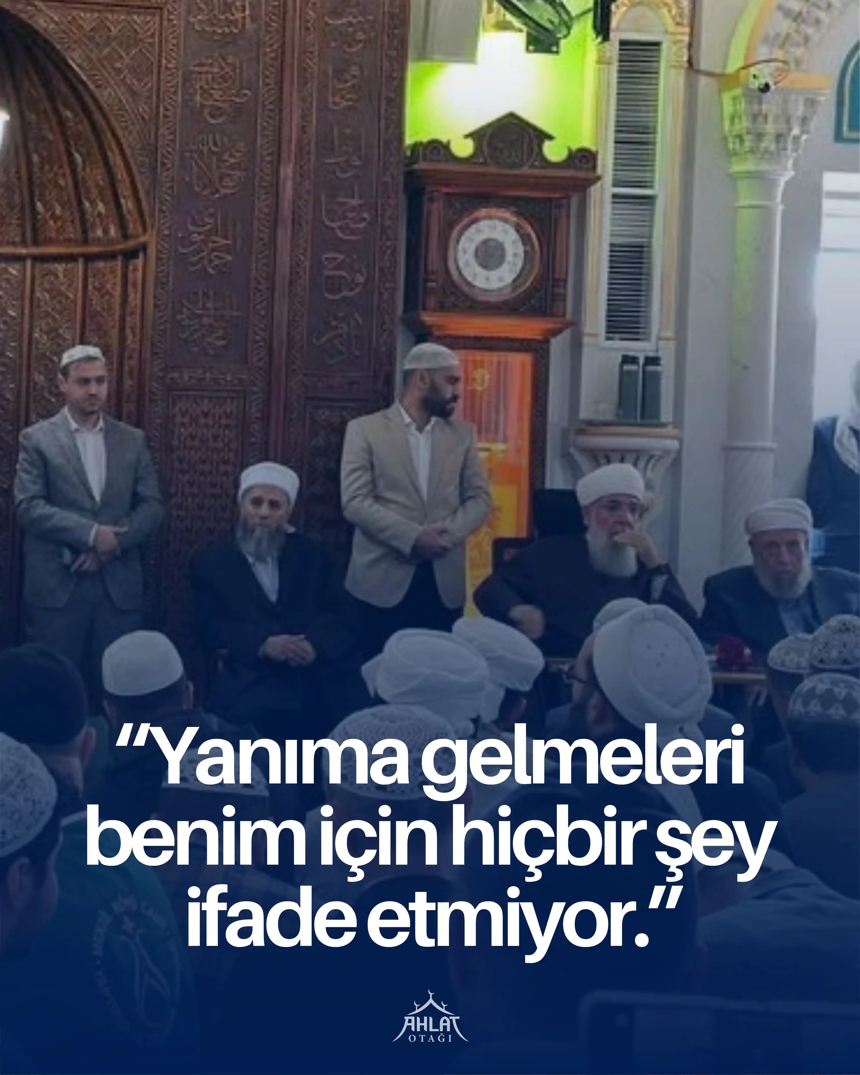 Image from Ahlat Otağı: *Yanıma Gelmeleri Benim İçin Hiçbir Şey İfade Etmiyor.*  İki mesele va...
