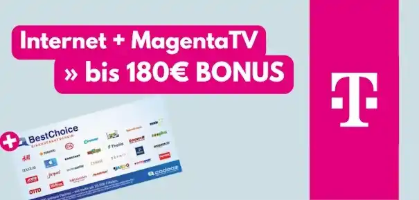 Image from Schnäppchenfuchs: *Zeitlich stark limitiert ⌛ MagentaZuhause + TV 180€ günstiger | z.B. ...