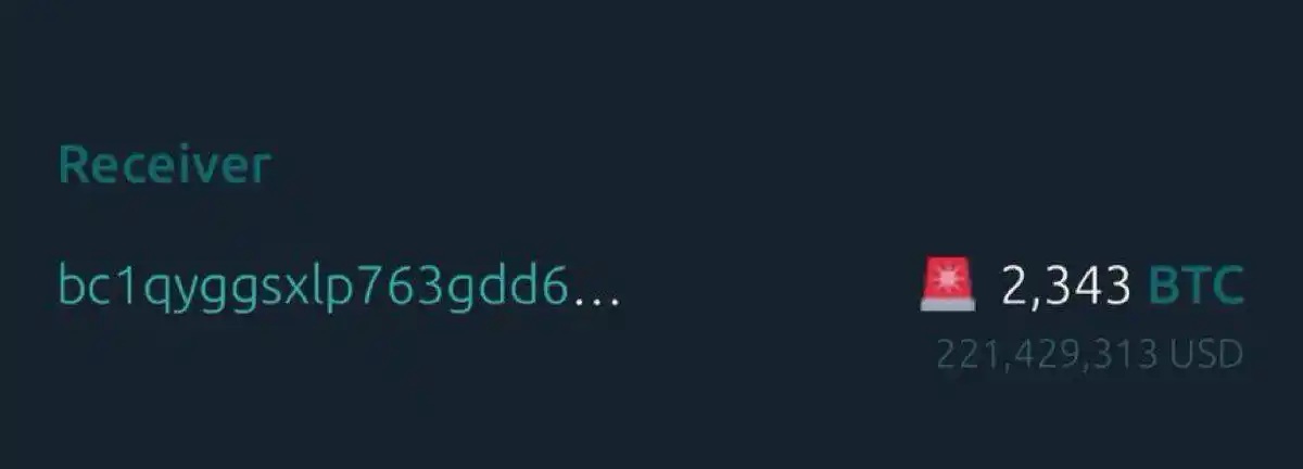Image from Digital Apex Blockchain 📊🪙: A dormant wallet just woke up after nearly 12 years, holding $221M in ...