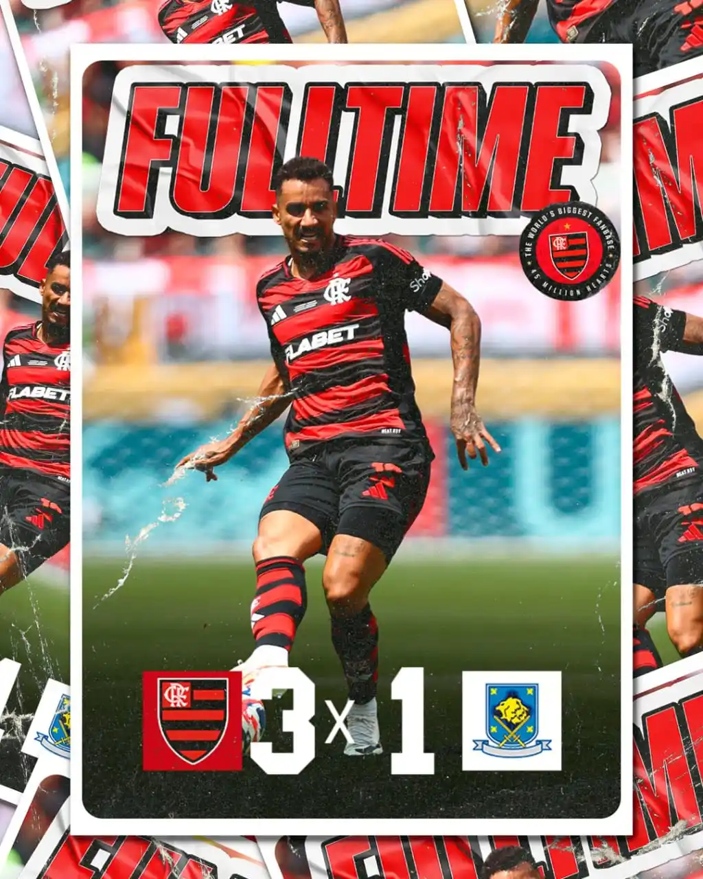 Image from Efootball News: Badge used by Flamengo to troll Chelsea had the eFootball version of t...