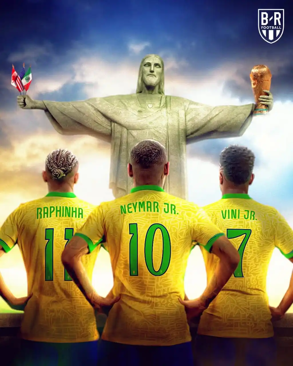 Image from BRAZIL FANS KERALA 🇧🇷💛: 🇧🇷 Brazil have qualified for <a class="text-blue-500 hover:underline...
