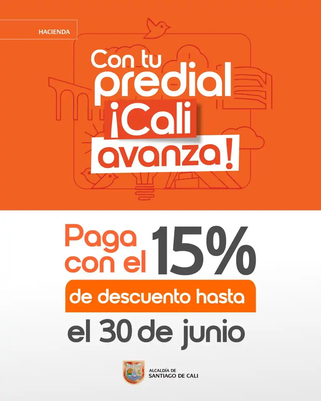 Image from Alcalde Alejandro Eder: ¡Caleños! 🗓️ No dejen pasar esta oportunidad. ⏳ ¡Solo quedan 10 días ...