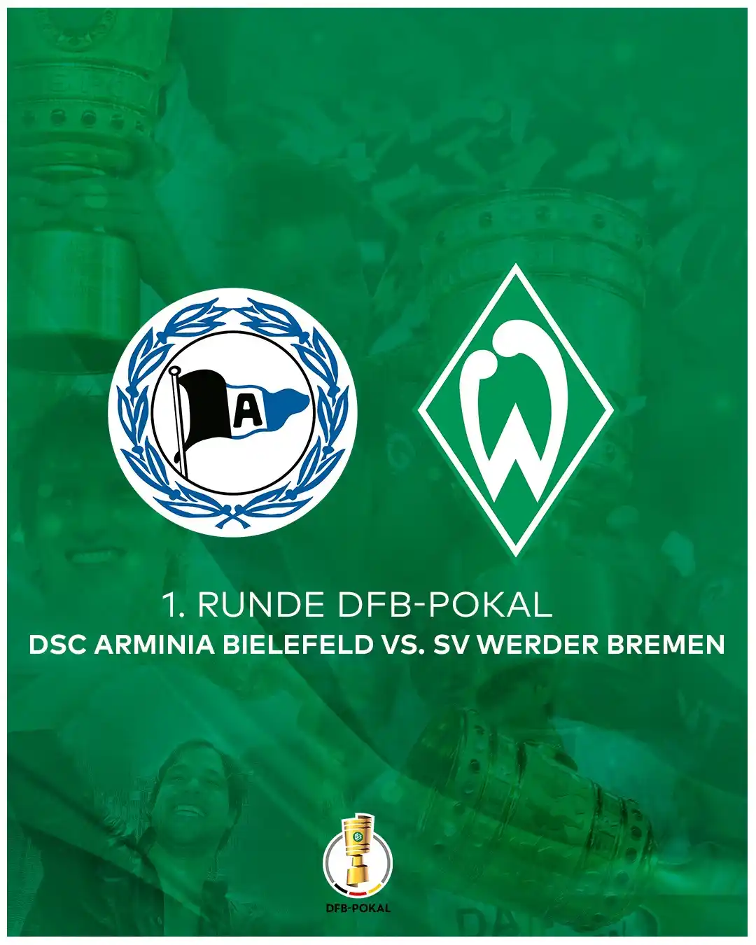 Image from Werder Bremen: Das Los hat entschieden! ✅  Wir treffen auf den Vorjahresfinalisten Ar...