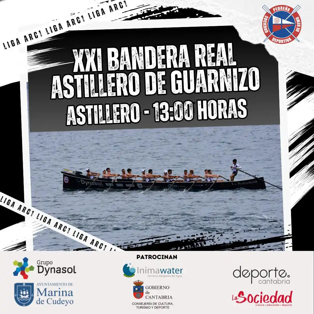 Image from S.D.R. Pedreña: 📣 ¡Este fin de semana arranca la Liga ARC1 para nuestra trainera seni...