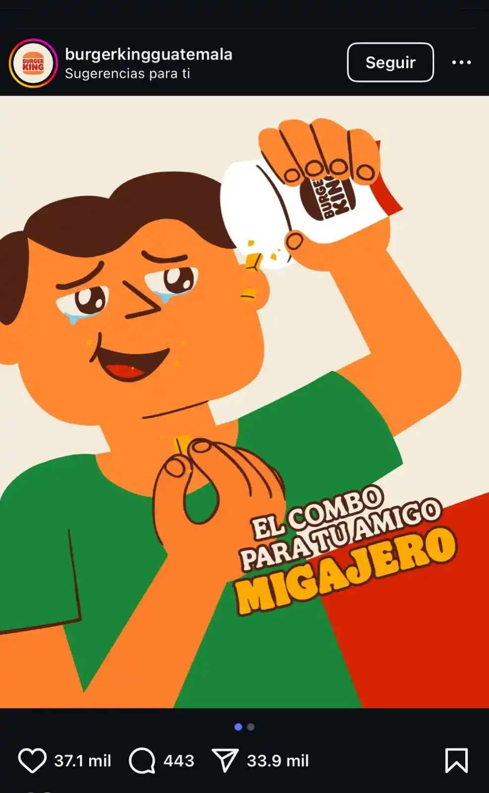 Image from Tra(n)stornado ❤️🩹: Gracias Burger King por:...