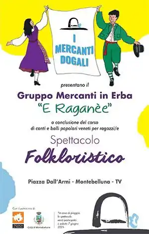 Image from Comune di Montebelluna: GRUPPO MERCANTI IN ERBA “E RAGANÈE” Sabato 7 giugno, ore 16:30, Piazza...