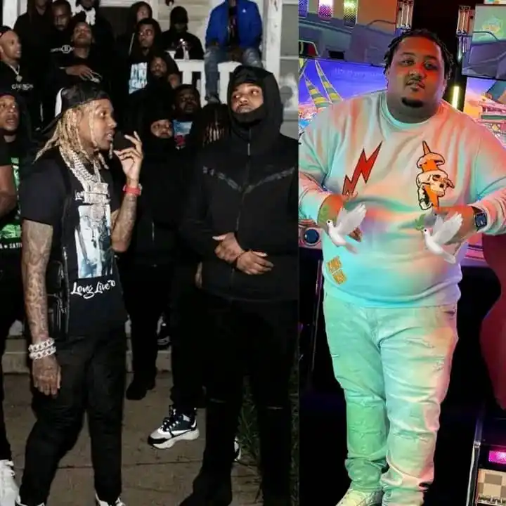 Image from 🇺🇸T₹AP_HoμSe𓃵: Lil Durk’s day 1 homie Gleesh from Lamron passed away RIP 🕊️💔...
