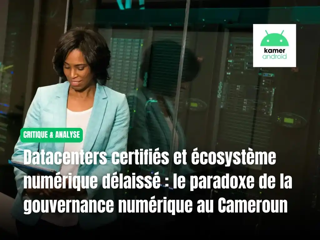 Image from KAMERANDROID: 🚨 Malgré des infrastructures numériques certifiées aux normes interna...