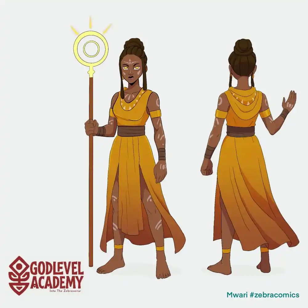 Image from Zebra Comics: 🌿 MEET MWARI’S HAND – TARIRO KUNDA “Creation is not power. It is disc...