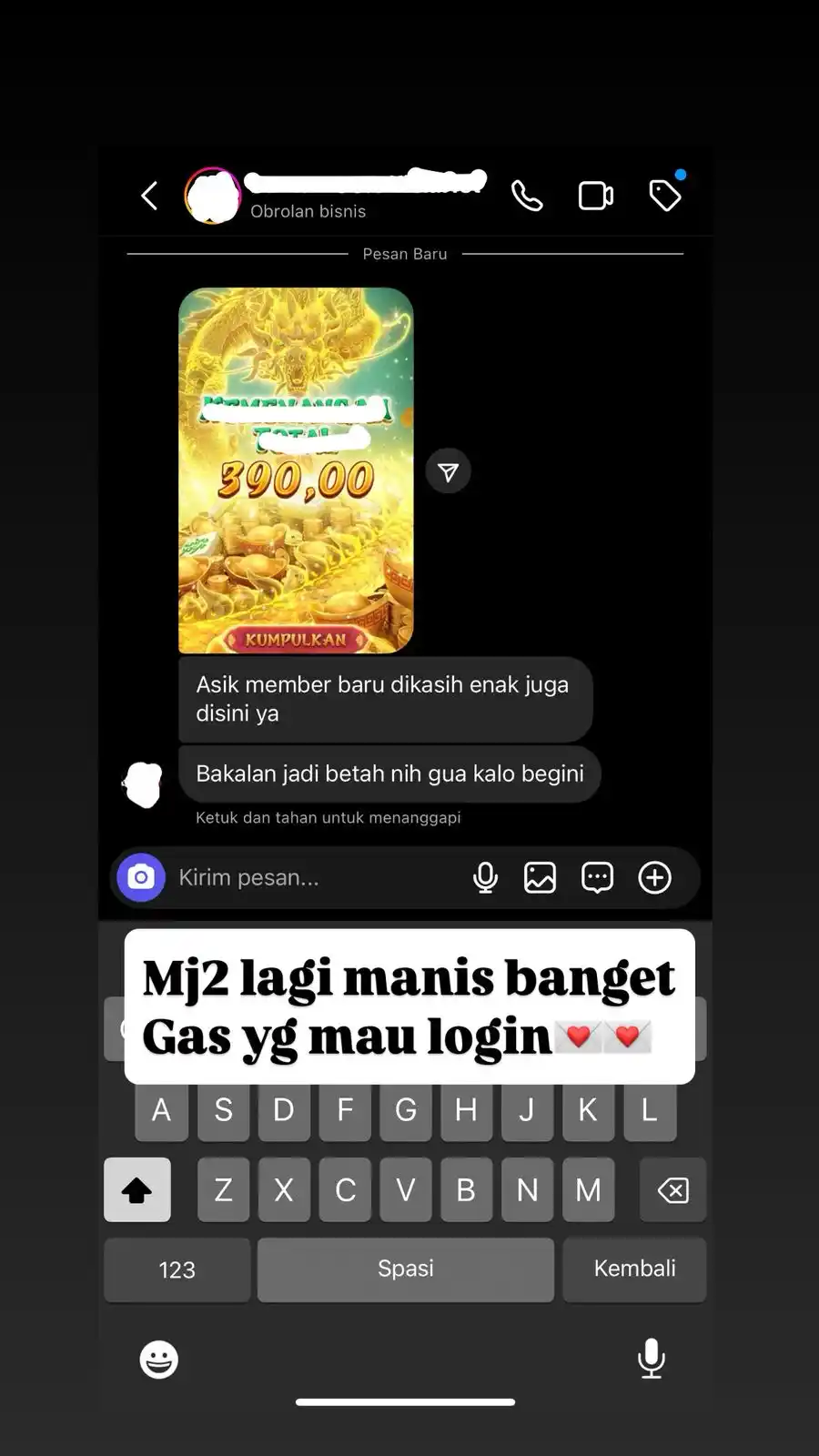 Image from SOBAT MAHJONG IDN: Mj2 lagi manis jam segini📌📌 Real NO FAKE Link daftar/mainnya : http...
