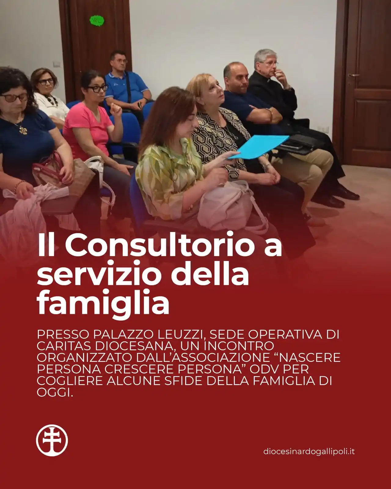 Image from Diocesi di Nardò-Gallipoli: Presso Palazzo Leuzzi, sede operativa di Caritas diocesana, un incontr...