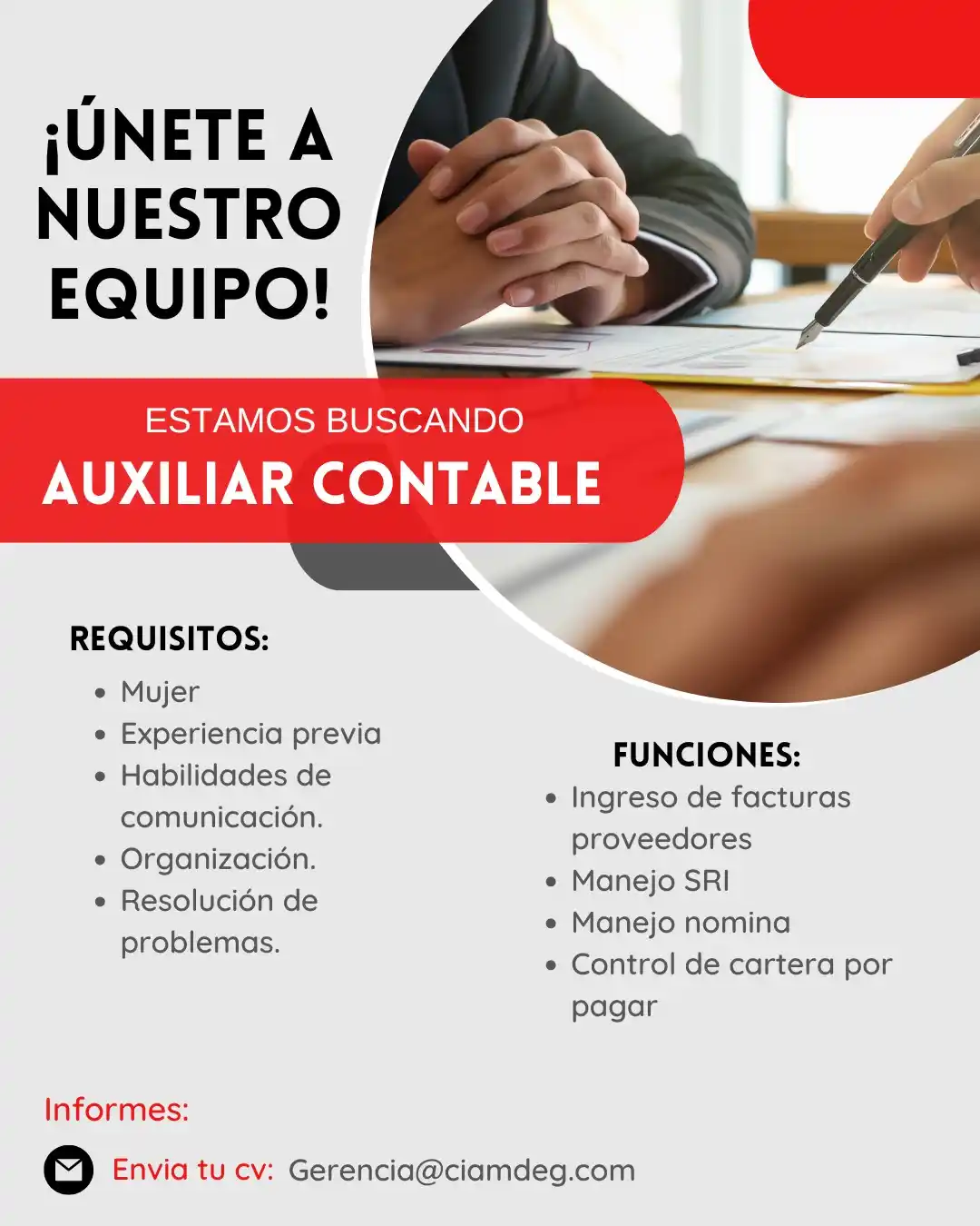 Image from Red de Talento Humano Del Ecuador: Somos una empresa en la ciudad de Guayaquil que comercializa tableros ...