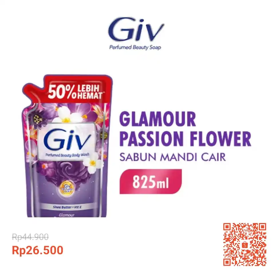 Image from INFO PROMO DISKON RACUN BELANJA | SHOPEE LAZADA TOKOPEDIA BLIBLI TIKTOK HIDDEN GEMS DAGET SHOPEE THR: Temukan Giv Sabun Mandi Cair Ungu Passion Flowers & Sweet Berry Pouch ...