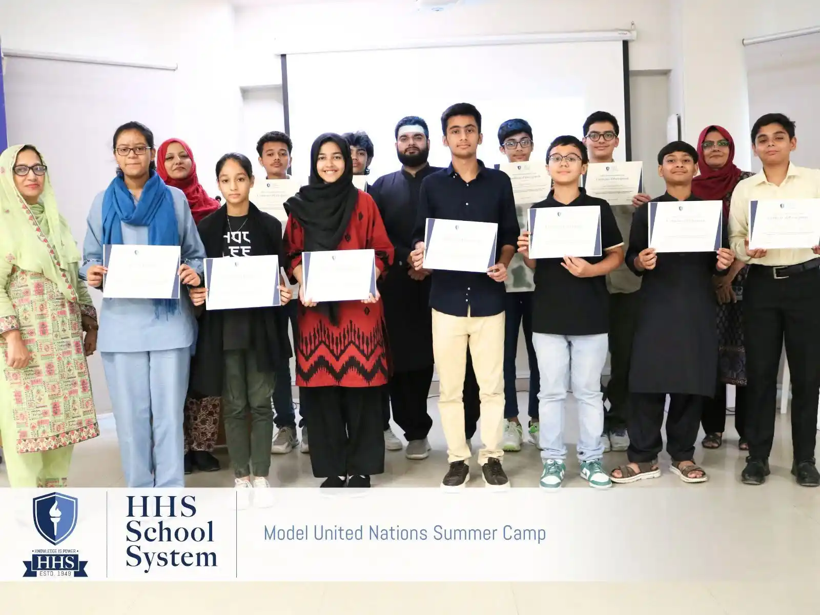 Image from HHS School System: The Closing Ceremony of the Young Diplomats: Model United Nations Summ...