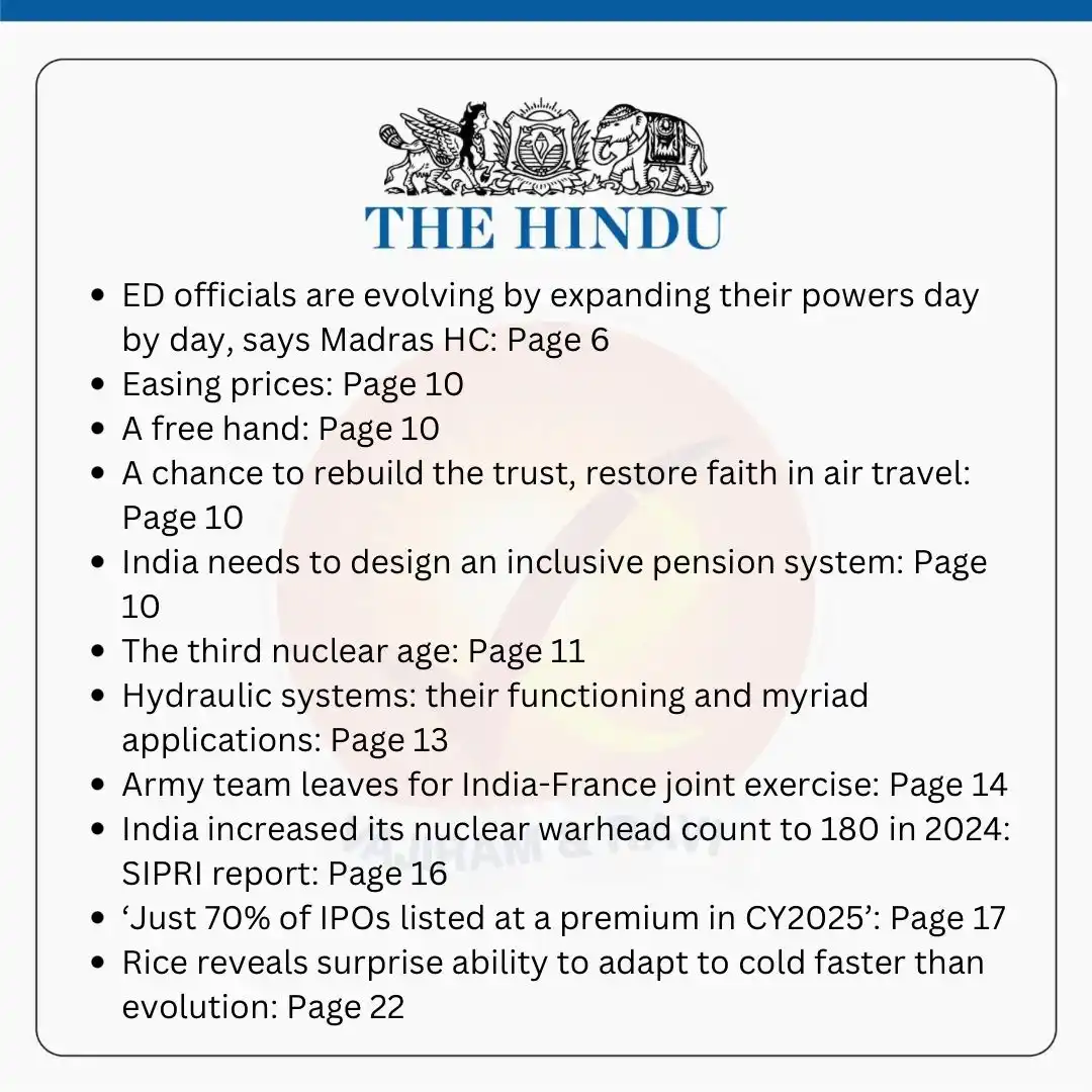 Image from Vajiram & Ravi - An Institute For IAS Examination: <a class="text-blue-500 hover:underline cursor-pointer" href="/hashtag...