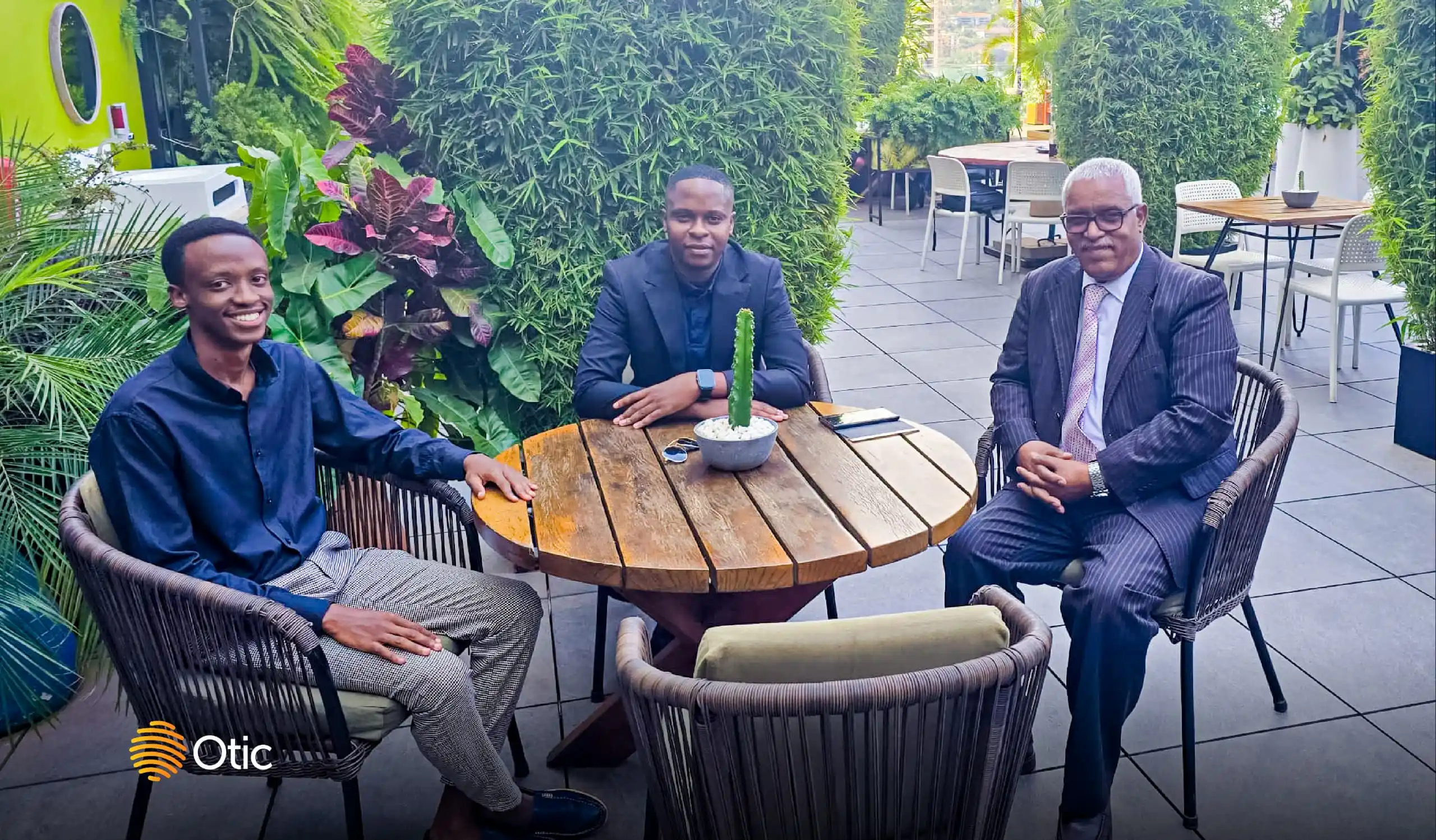Image from Otic: ✨We had the opportunity to meet *Dr. Kebede Kassa Tsegaye, Coordinator...