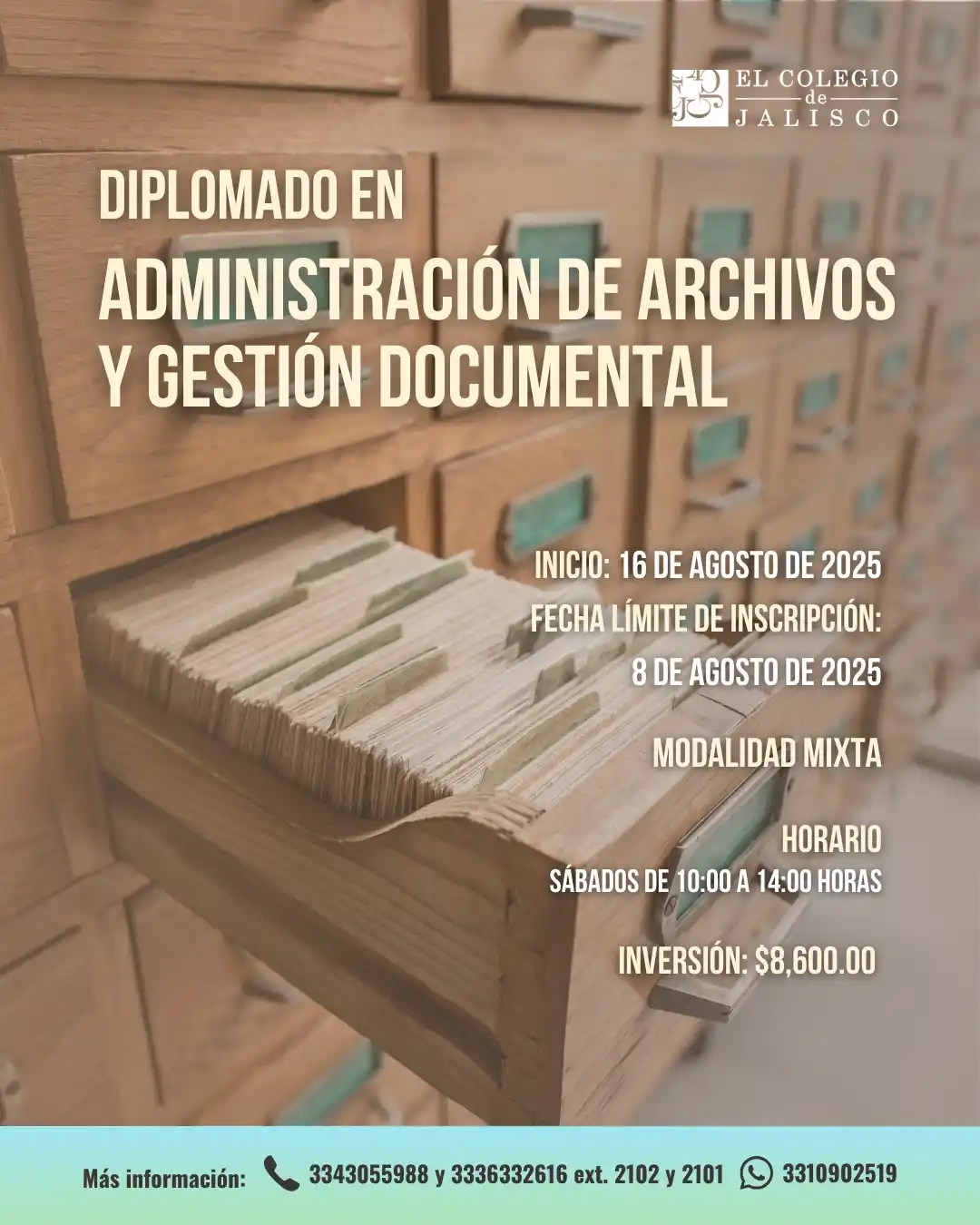 Image from El Colegio de Jalisco: Ya están abiertas las inscripciones al Diplomado en Administración de ...