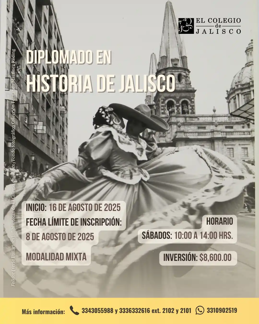 Image from El Colegio de Jalisco: Ya están abiertas las inscripciones para el Diplomado en Historia de J...