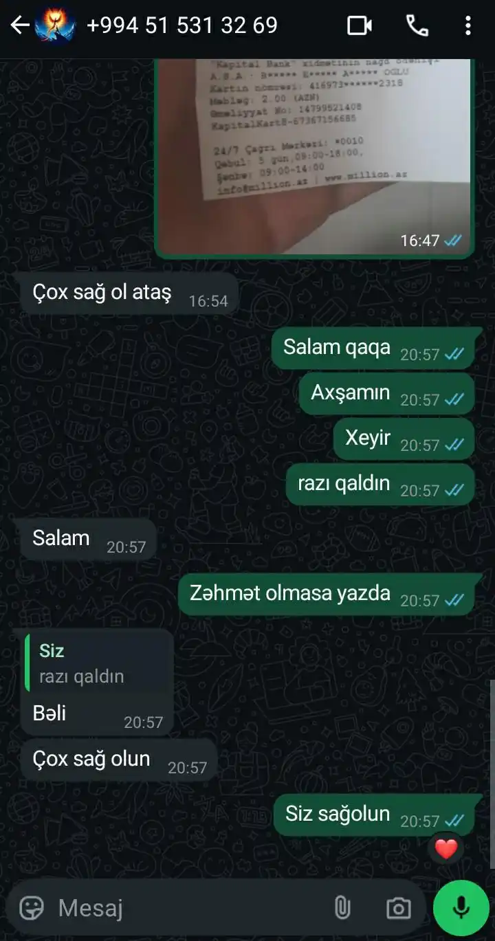Image from Kataloniya Ve Madrid: Yarışmamızın Qalibi mükafatlandırıldı.Bundan bir gün əvvəl kanala uyar...