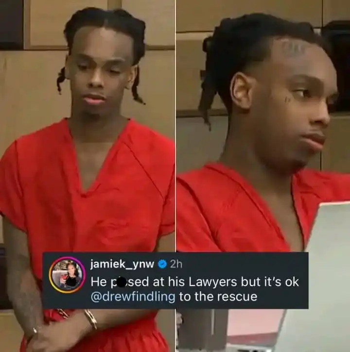 Image from 🇺🇸T₹AP_HoμSe𓃵: YNWMelly’s mom says he was frustrated with his lawyers in court, but D...