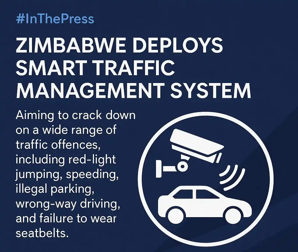 Image from 3Ktv Zimbabwe (Dstv Channel 293): Zimbabwe is ramping up the rollout of its locally developed Smart Traf...