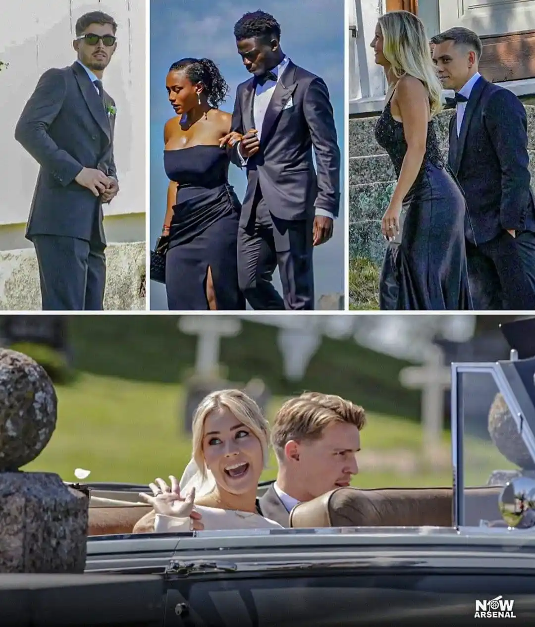 Image from 𝗙𝗨𝗧𝗡𝗘𝗪𝗦 - 📰⚽️: CASADOS! 💍🇳🇴  Parabéns Odegaard e Helene pelo casamento de hoje.   ...